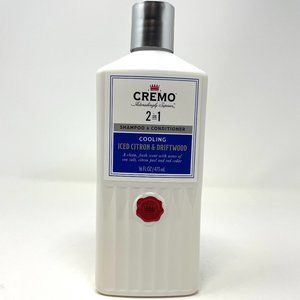 Cremo 2 in 1 Cooling Iced Citron & Driftwood 16 Fl. Oz.